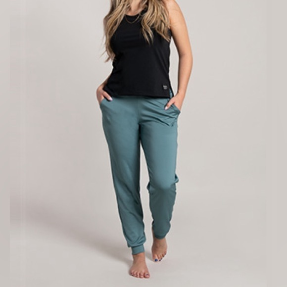 Women’s ORAKI sage‎ green eco luxe jogger size 3X - Picture 1 of 13